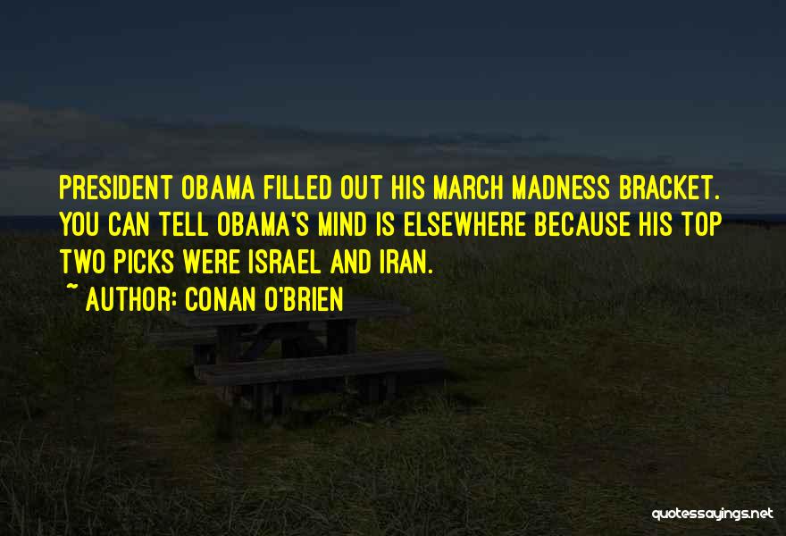 Obama Iran Quotes By Conan O'Brien