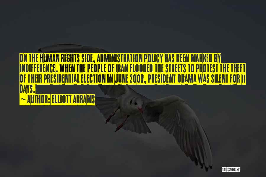 Obama Iran Quotes By Elliott Abrams