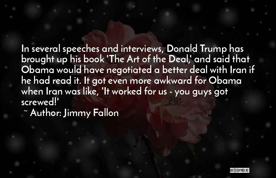 Obama Iran Quotes By Jimmy Fallon