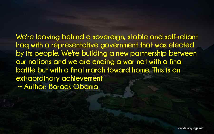 Obama Leaving Quotes By Barack Obama