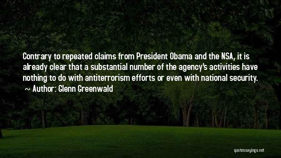 Obama Nsa Quotes By Glenn Greenwald