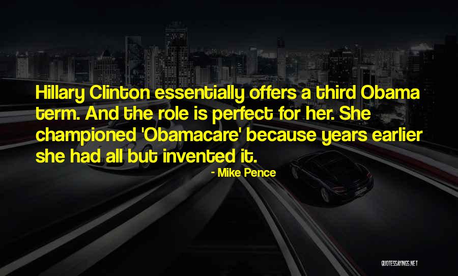 Obama Obamacare Quotes By Mike Pence