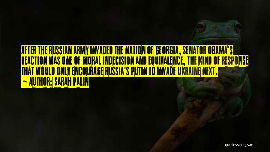 Obama Russia Quotes By Sarah Palin