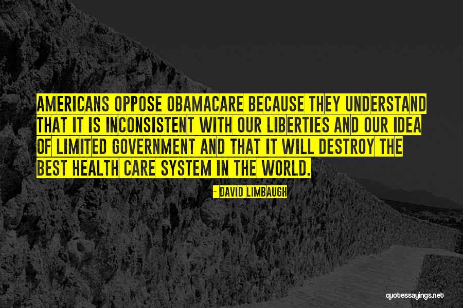 Obamacare Health Care Quotes By David Limbaugh