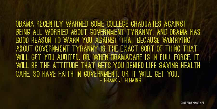 Obamacare Health Care Quotes By Frank J. Fleming