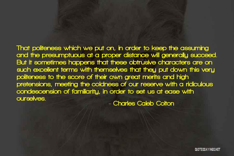 Obasanjo Age Quotes By Charles Caleb Colton Obasanjo Age Quotes By Charles Caleb Colton