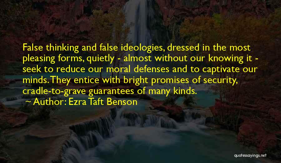 Obbedire A Quotes By Ezra Taft Benson