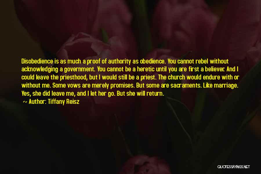 Obedience And Authority Quotes By Tiffany Reisz