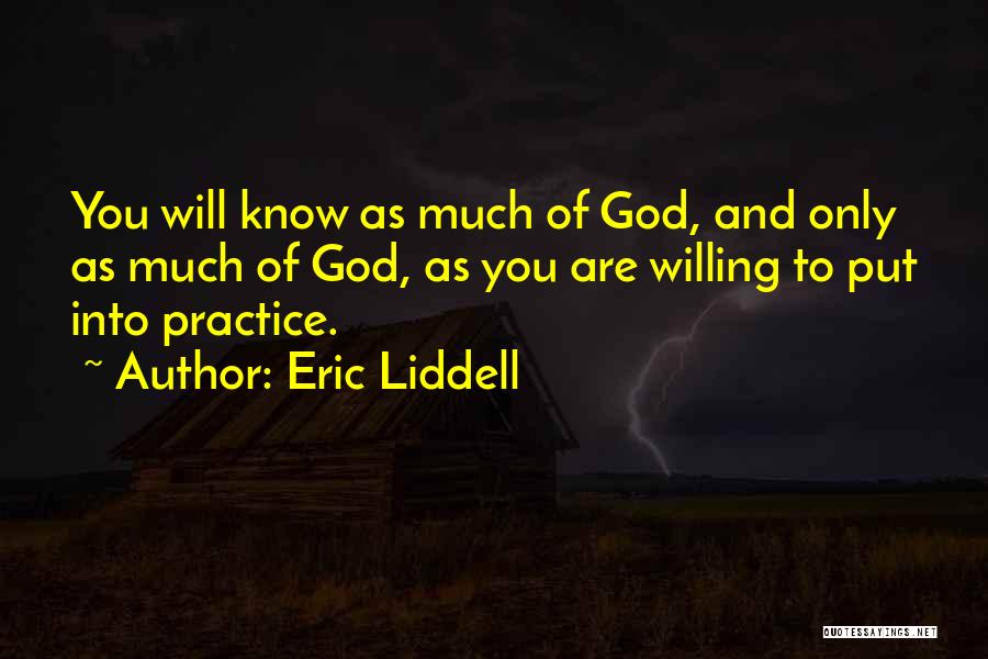 Obedience And Discipline Quotes By Eric Liddell