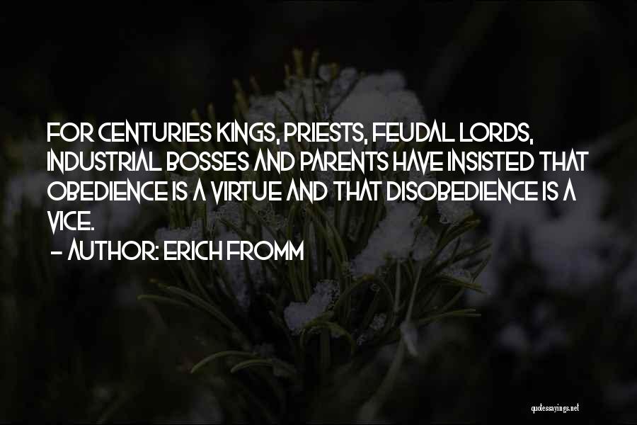 Obedience And Disobedience Quotes By Erich Fromm