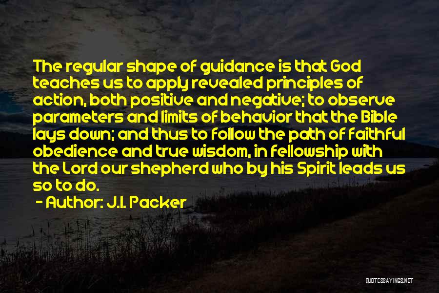Obedience Quotes By J.I. Packer