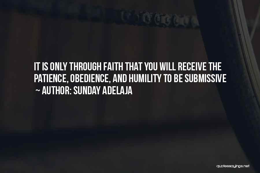 Obedience To God Quotes By Sunday Adelaja