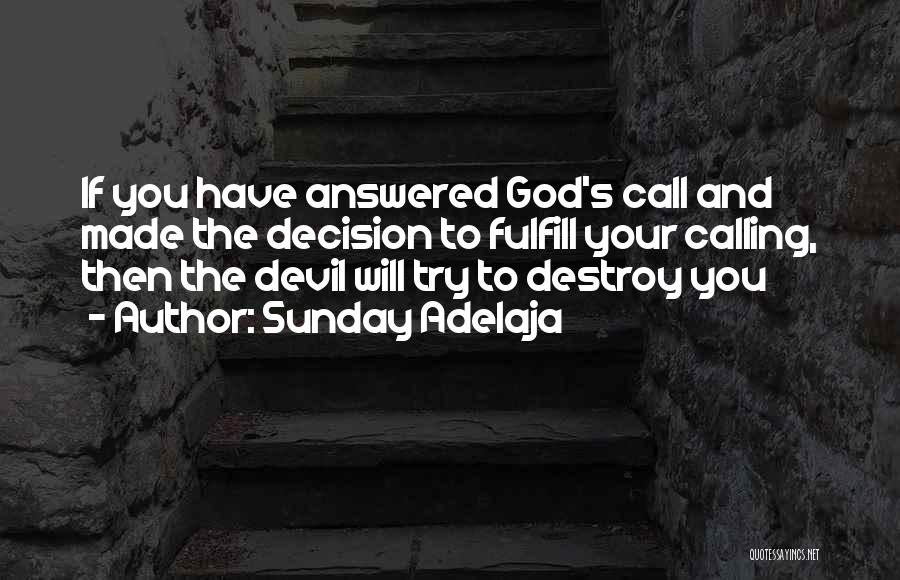 Obedience To God Quotes By Sunday Adelaja