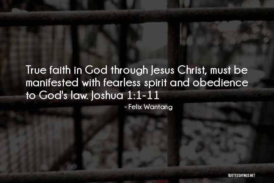 Obedience To Jesus Quotes By Felix Wantang Obedience To Jesus Quotes By Felix Wantang