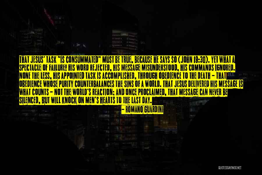 Obedience To Jesus Quotes By Romano Guardini Obedience To Jesus Quotes By Romano Guardini