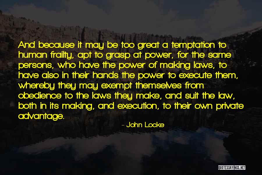 Obedience To Law Quotes By John Locke Obedience To Law Quotes By John Locke