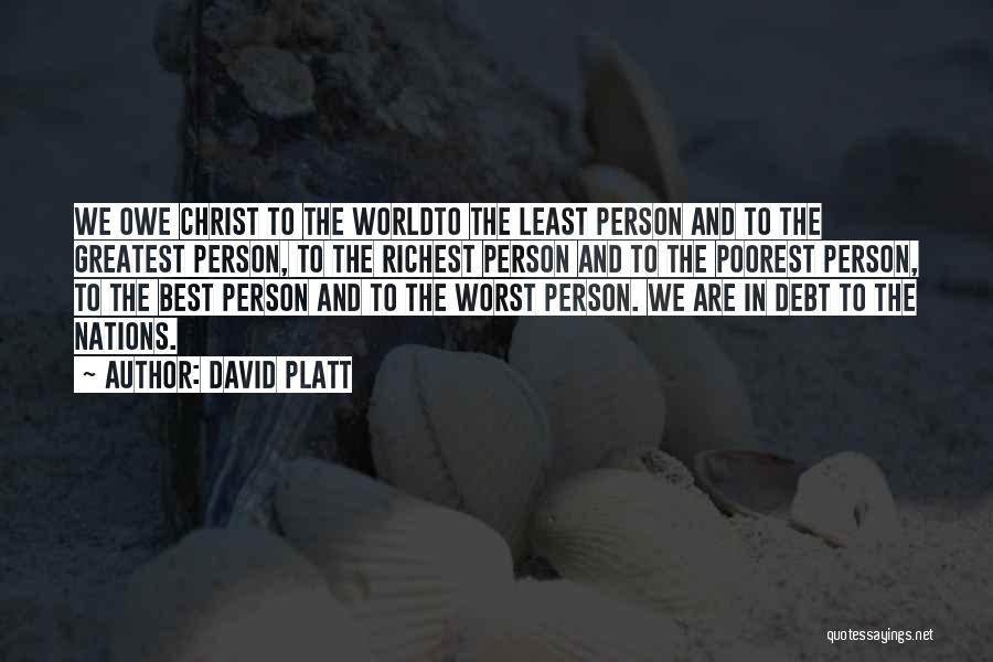 Obediente Significado Quotes By David Platt