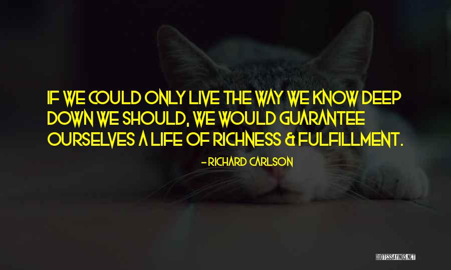 Oberhofer Lyrics Quotes By Richard Carlson Oberhofer Lyrics Quotes By Richard Carlson
