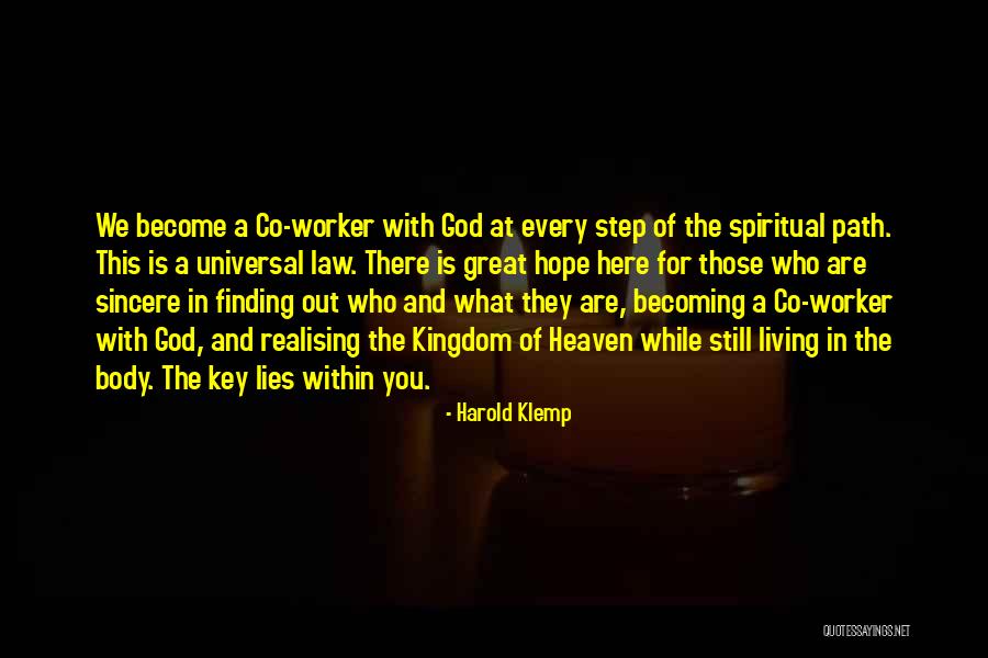 Oberholtzer Quotes By Harold Klemp Oberholtzer Quotes By Harold Klemp