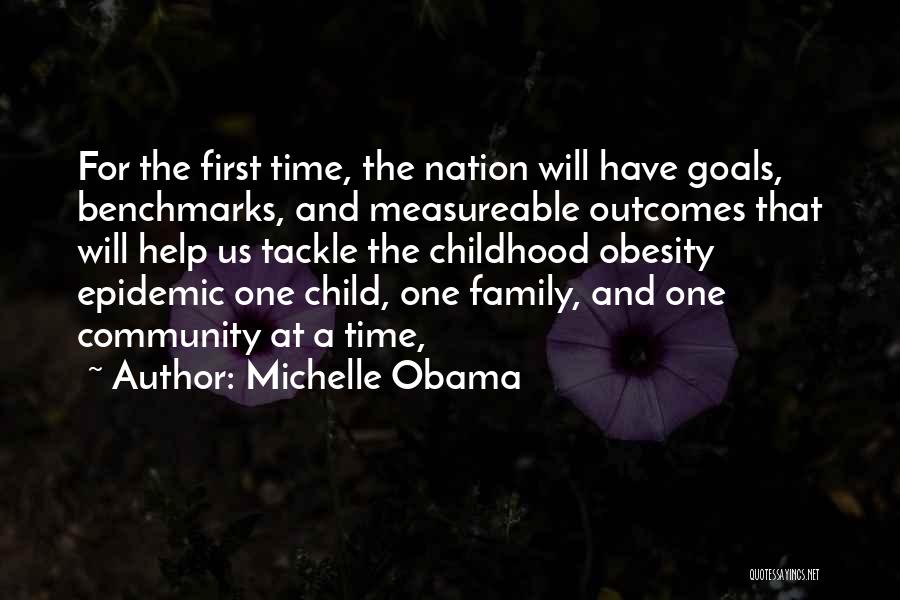 Obesity By Michelle Obama Quotes By Michelle Obama