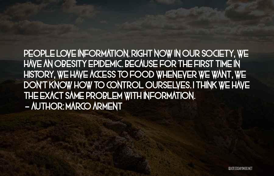 Obesity Quotes By Marco Arment