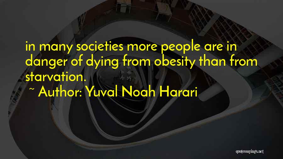 Obesity Quotes By Yuval Noah Harari