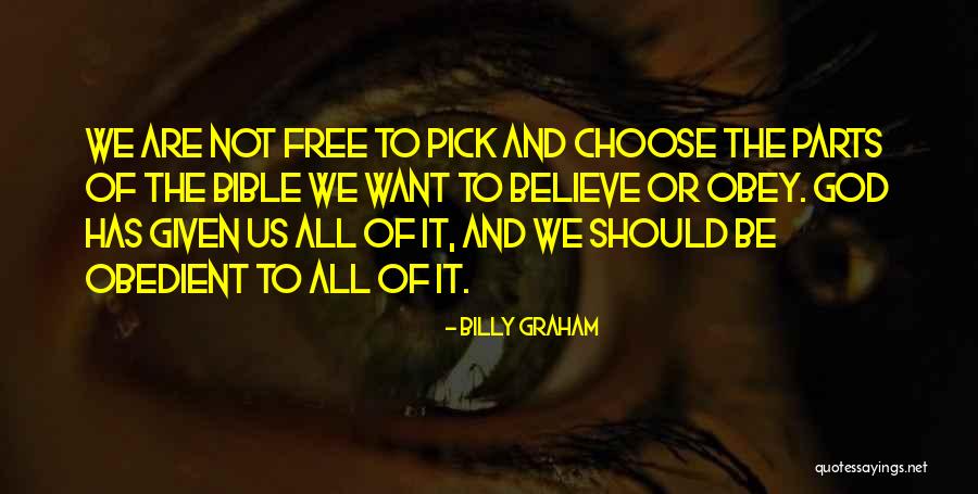 Obey Bible Quotes By Billy Graham Obey Bible Quotes By Billy Graham