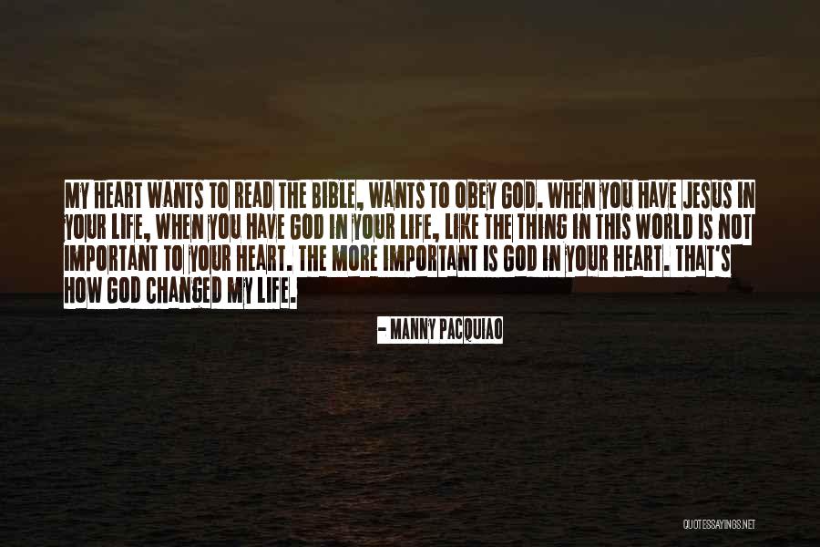 Obey Bible Quotes By Manny Pacquiao