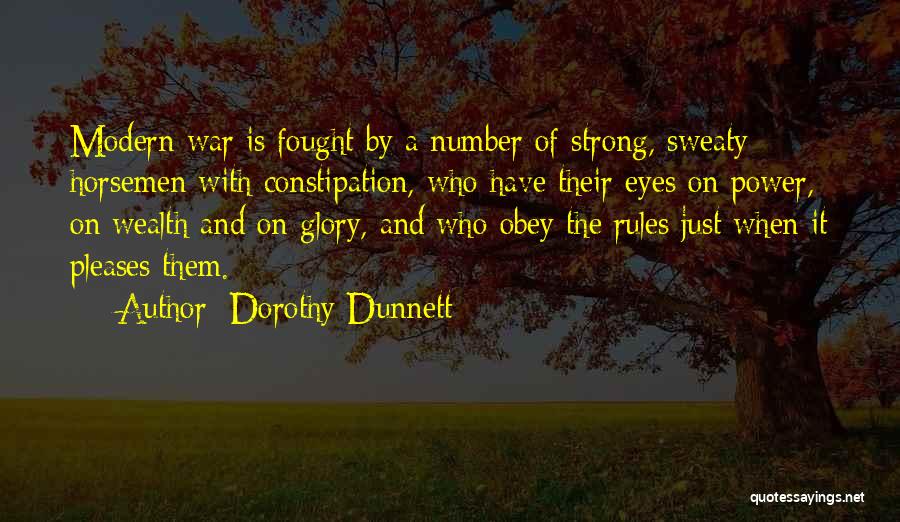Obey My Rules Quotes By Dorothy Dunnett