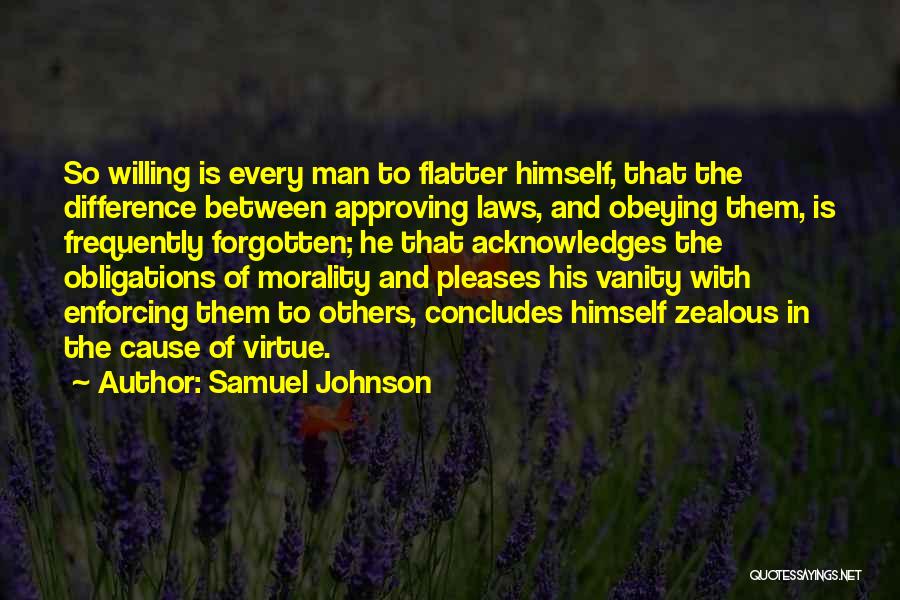 Obeying The Law Quotes By Samuel Johnson