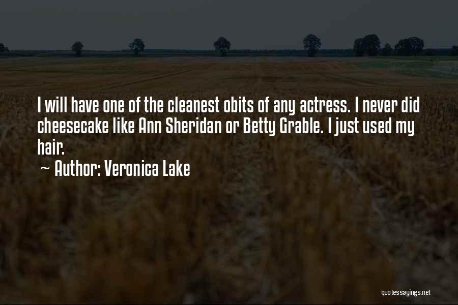 Obits Quotes By Veronica Lake