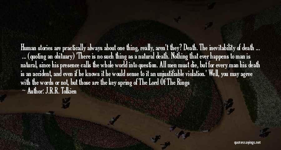 Obituary Quotes By J.R.R. Tolkien