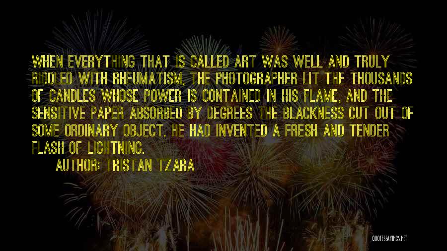 Object Quotes By Tristan Tzara