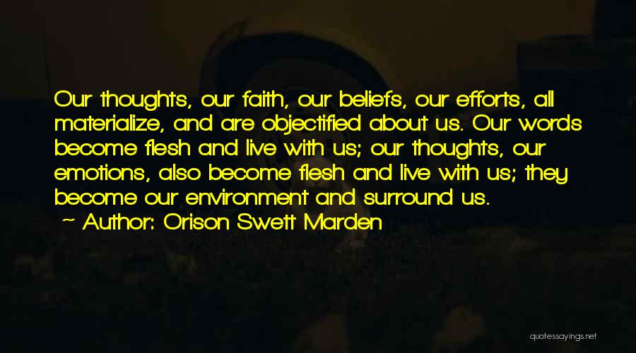 Objectified Quotes By Orison Swett Marden