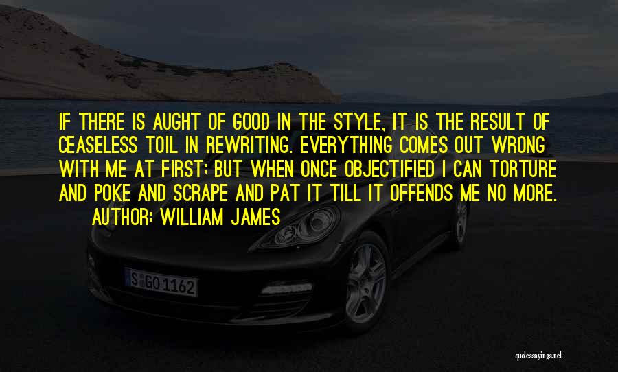 Objectified Quotes By William James