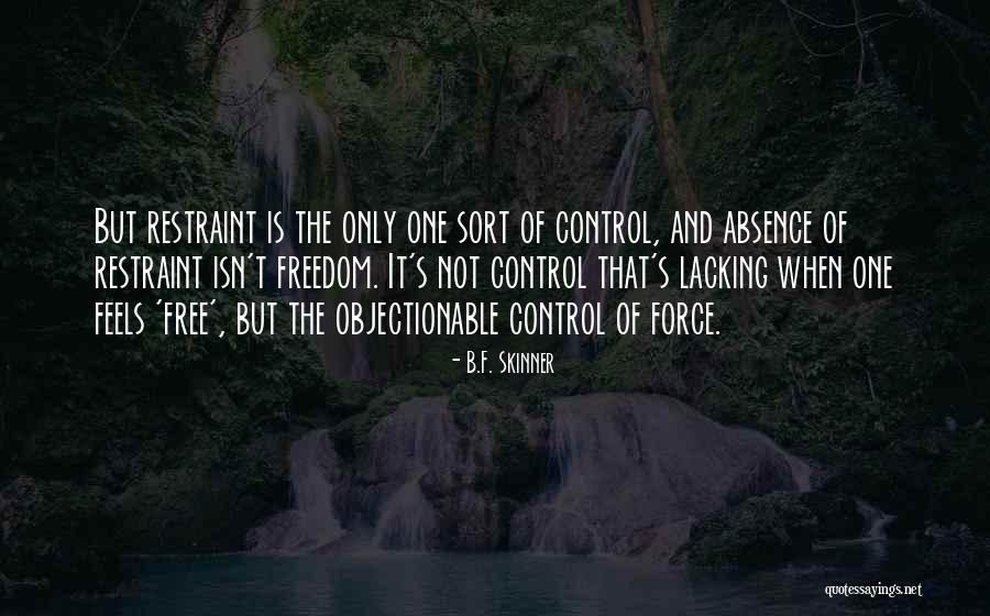 Objectionable Quotes By B.F. Skinner Objectionable Quotes By B.F. Skinner