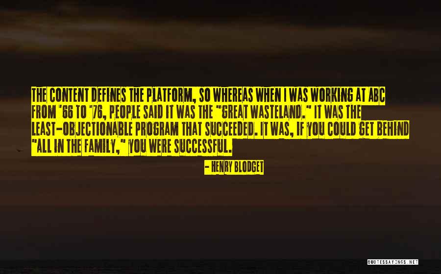 Objectionable Quotes By Henry Blodget Objectionable Quotes By Henry Blodget