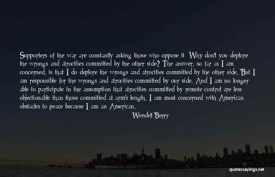 Objectionable Quotes By Wendell Berry Objectionable Quotes By Wendell Berry