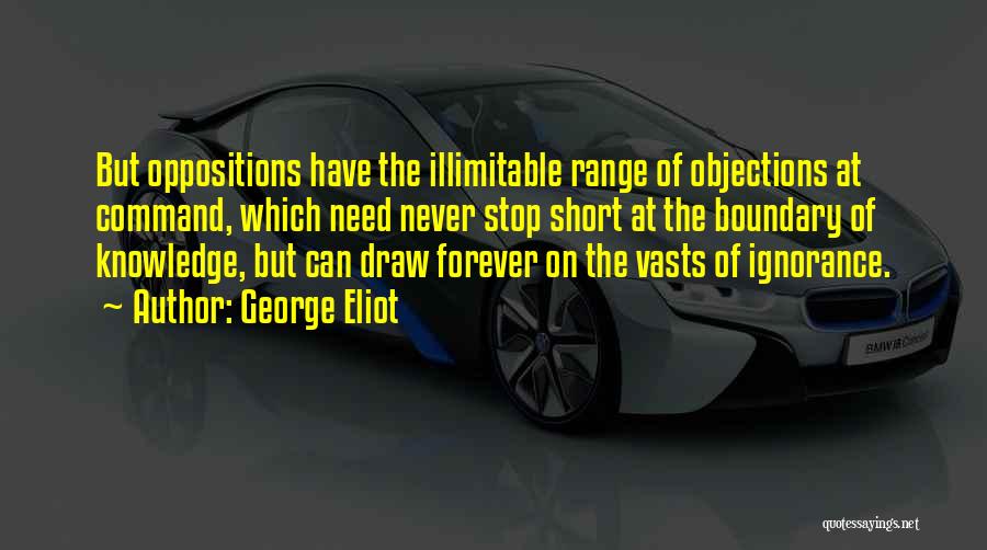 Objections Quotes By George Eliot