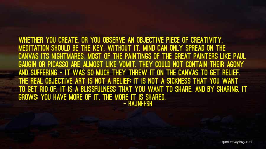 Objective And Key Quotes By Rajneesh Objective And Key Quotes By Rajneesh