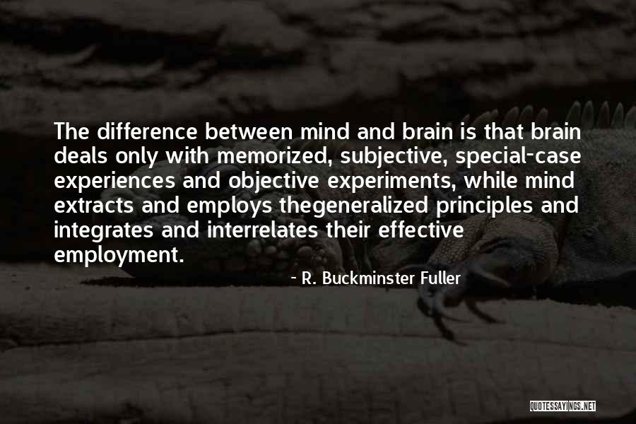 Objective And Subjective Quotes By R. Buckminster Fuller Objective And Subjective Quotes By R. Buckminster Fuller