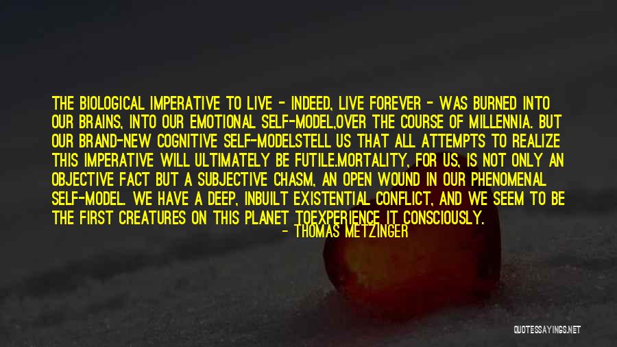 Objective And Subjective Quotes By Thomas Metzinger Objective And Subjective Quotes By Thomas Metzinger