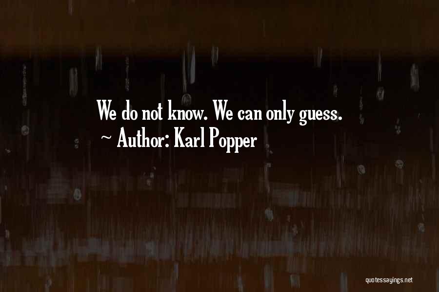 Objectivity And Subjectivity Quotes By Karl Popper