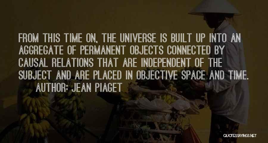 Objects In Space Quotes By Jean Piaget