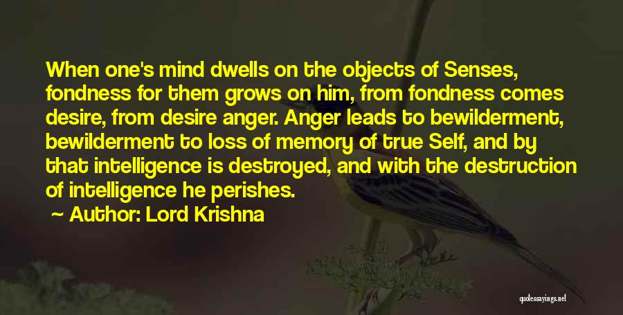 Objects Of Desire Quotes By Lord Krishna