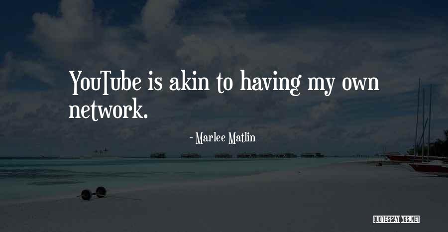 Oblecenie Quotes By Marlee Matlin