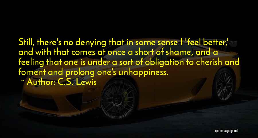 Obligation Quotes By C.S. Lewis