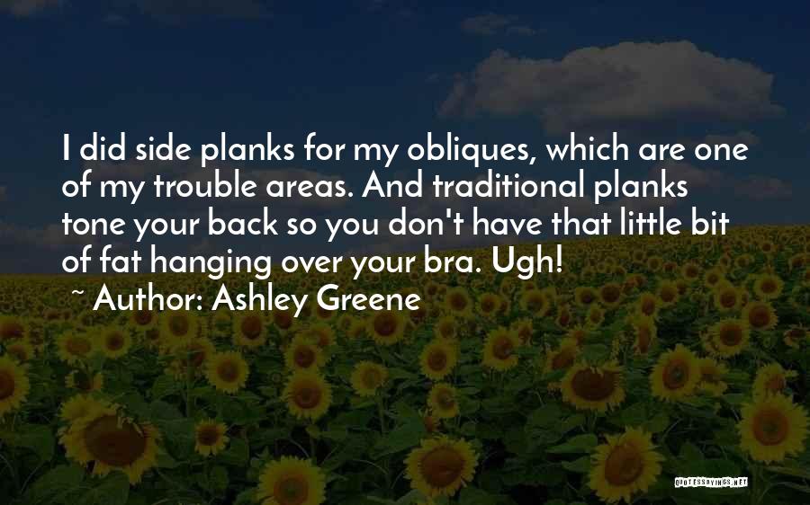 Obliques Quotes By Ashley Greene