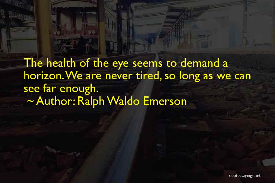 Obliteration Poe Quotes By Ralph Waldo Emerson