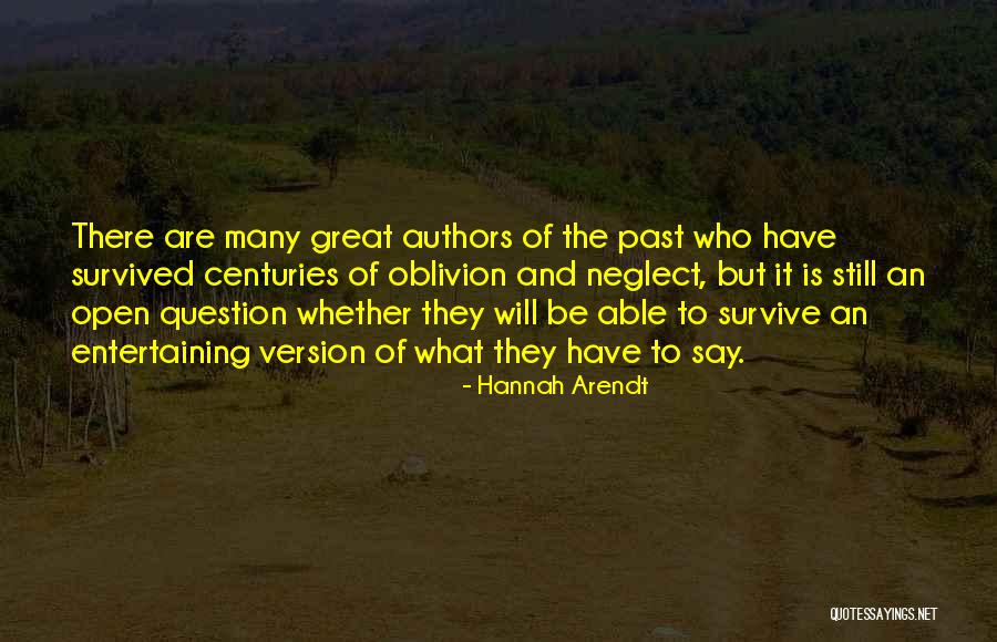 Oblivion Quotes By Hannah Arendt